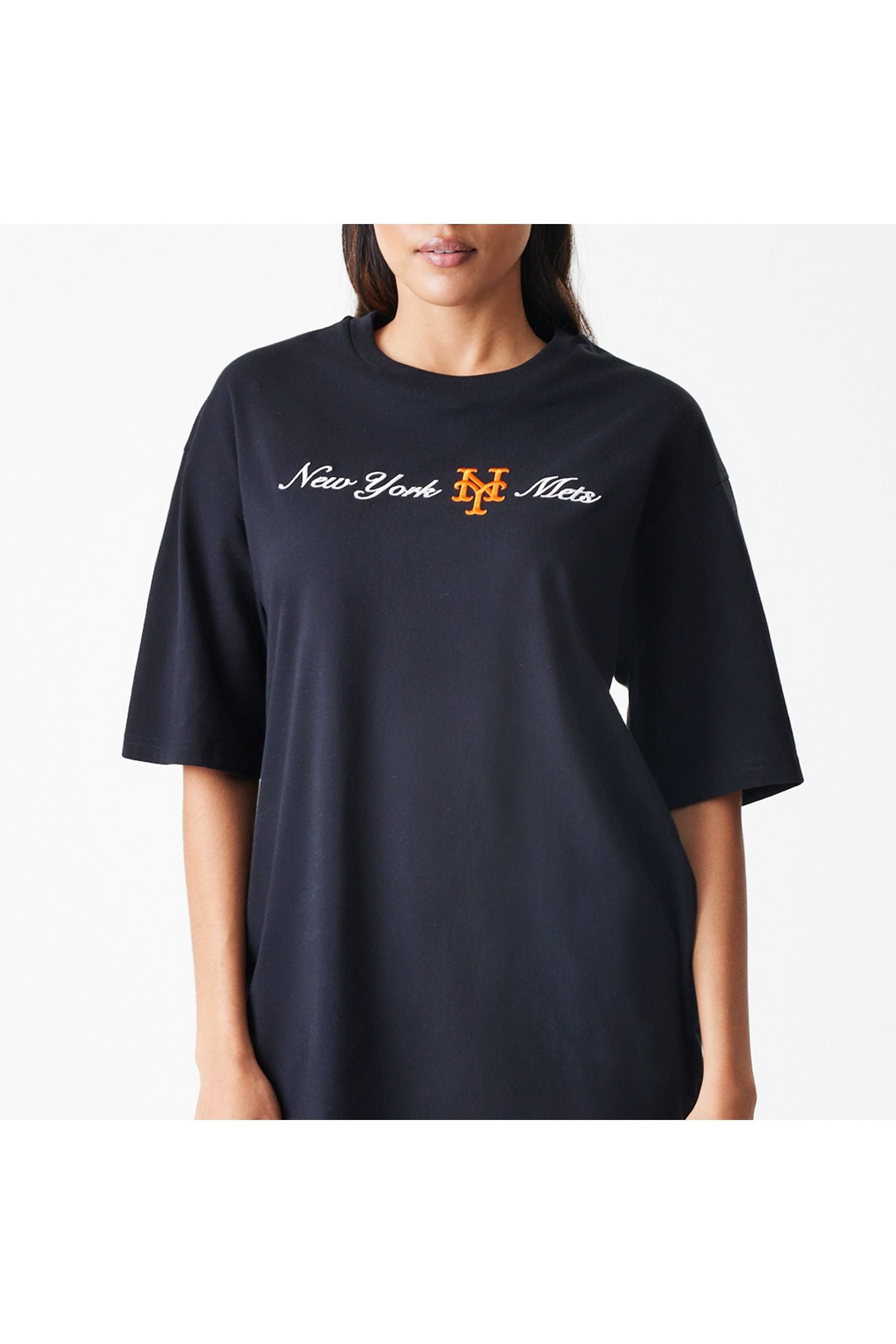 NE FLORAL OS TEE NEWERA  BLK - Butterfly Sneakers
