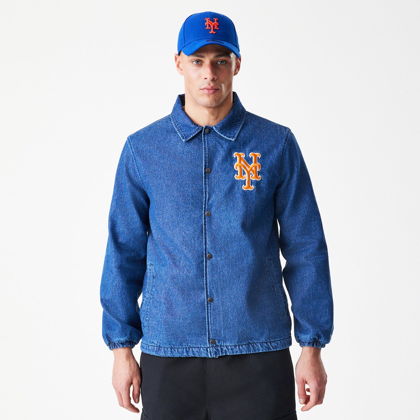 MLB DENIM COACHES JCKT NEYMET  RDM