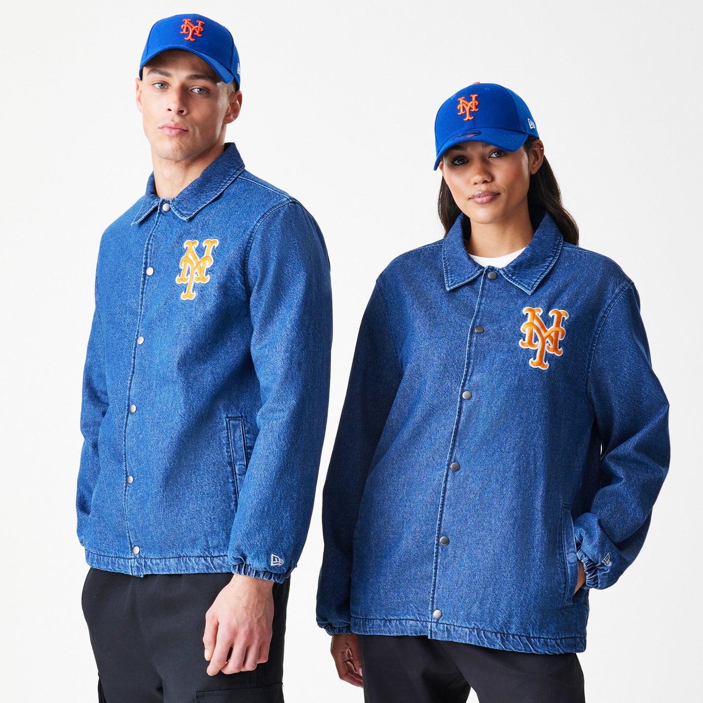 MLB DENIM COACHES JCKT NEYMET  RDM