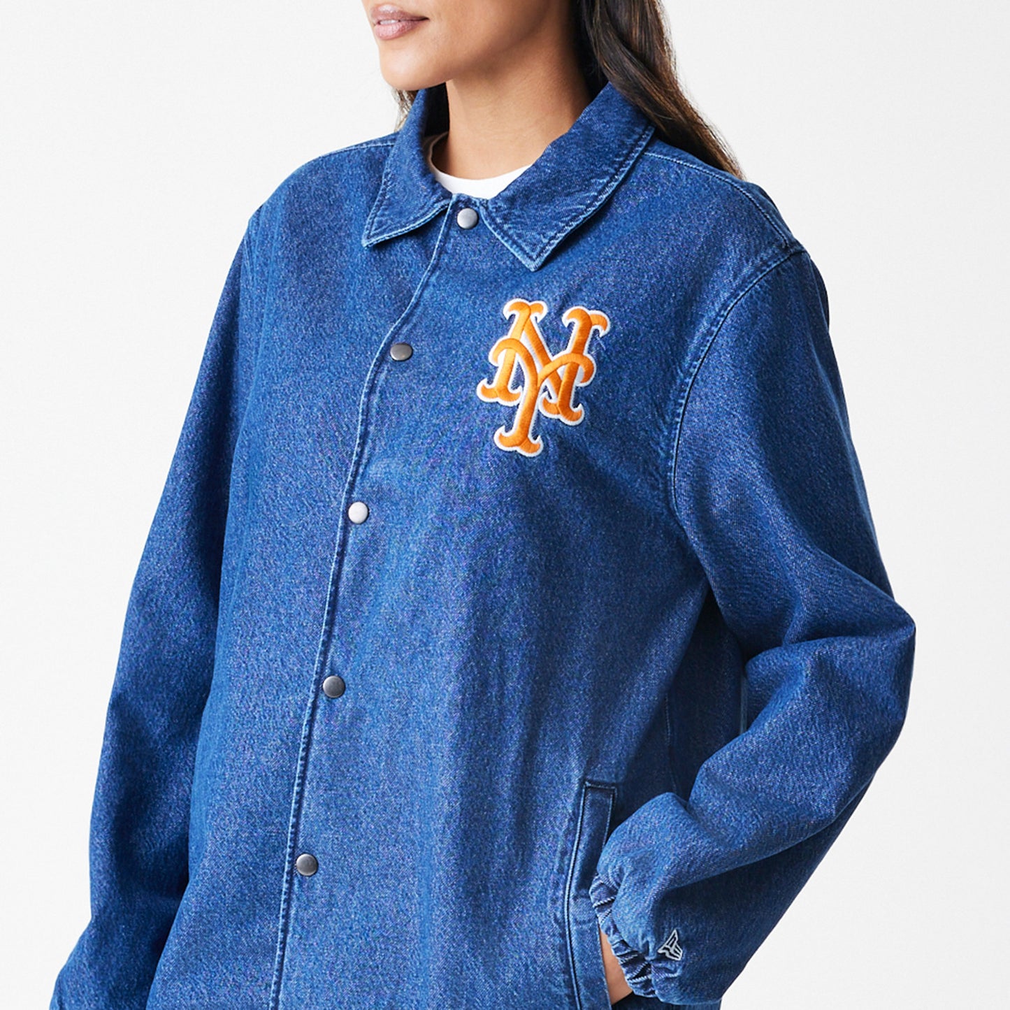 MLB DENIM COACHES JCKT NEYMET  RDM