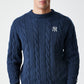 MLB CABLE KNIT CREW NEYYAN  NSN