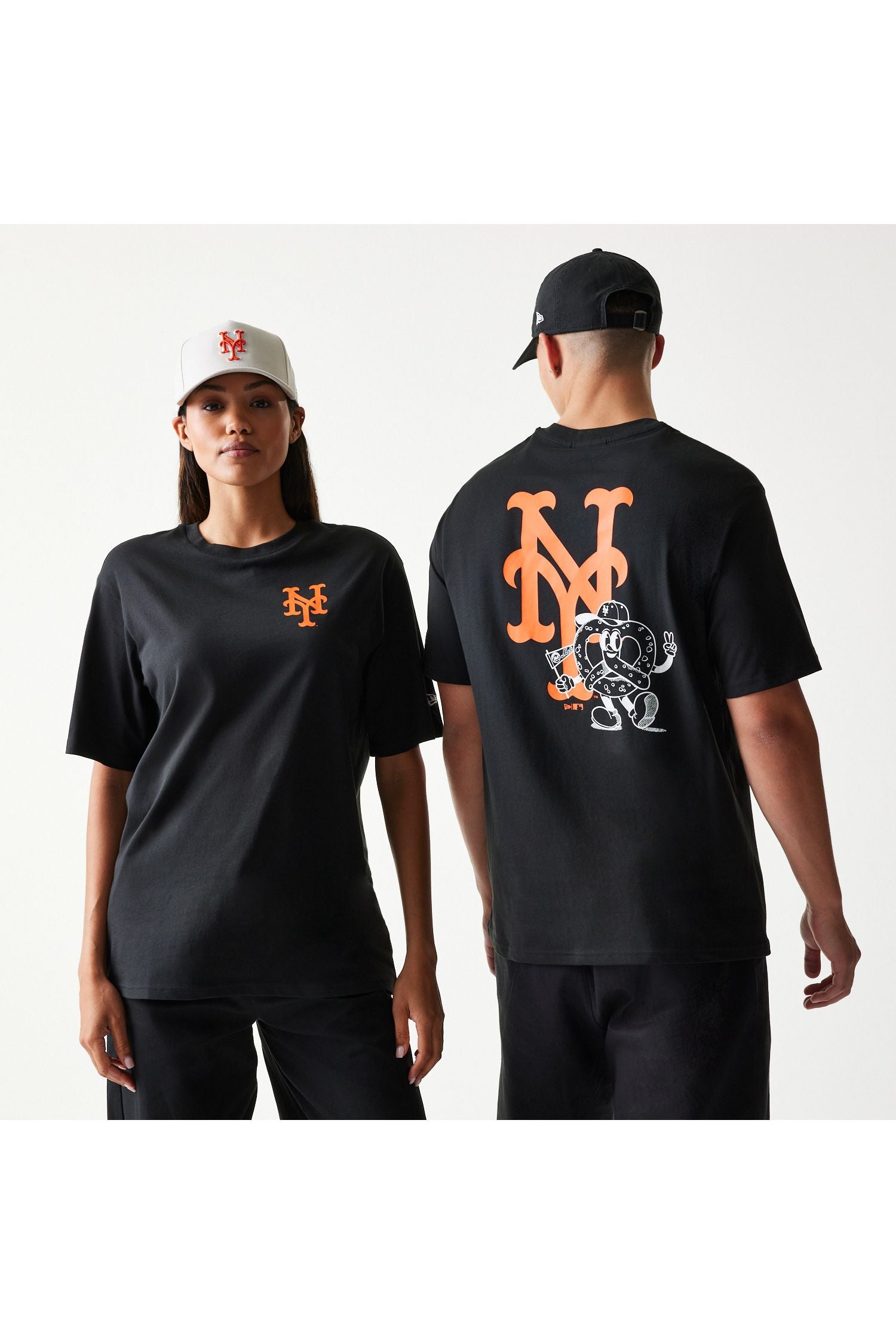 MLB FOOD GRPHC REG TEE NEYMET  BLK - Butterfly Sneakers