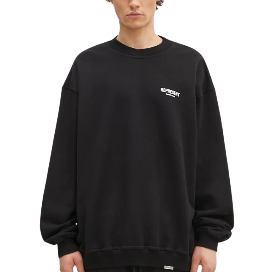 REPRESENT OWNERS SWEATER - BLACK