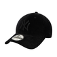 New Era Cap - 9FORTY - Cord Black