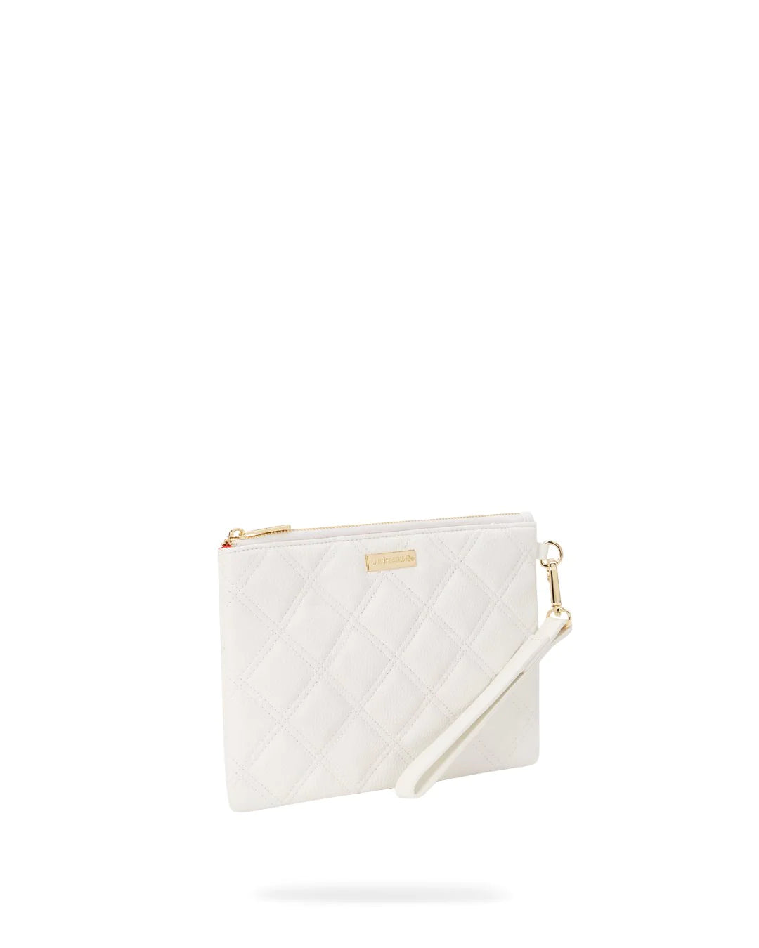 SPRAYGROUND RIVIERA WHITE GOLD CROSS OVER CLUTCH - Butterfly Sneakers