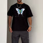 Black T-shirt - Butterfly Sneakers