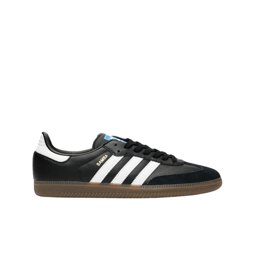 ADIDAS SAMBA OG SHOES black white gum