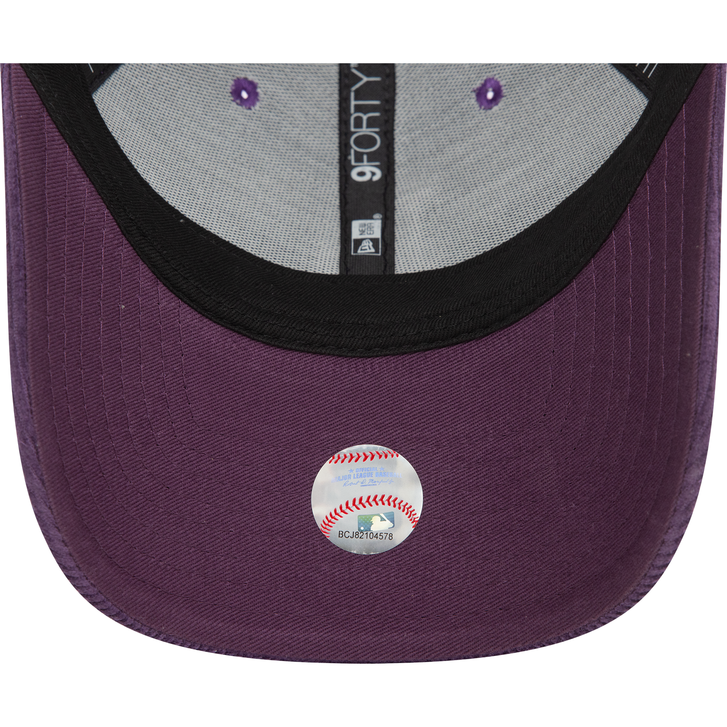 NEW ERA LA Dodgers Cord Purple 9FORTY