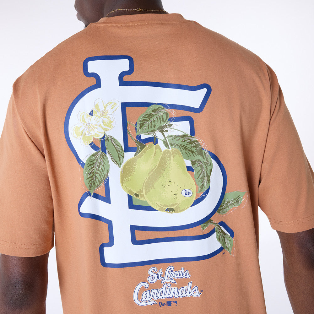 St. Louis Cardinals MLB Fruit Dark Beige T-Shirt