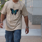 Brown T-shirt - Butterfly Sneakers