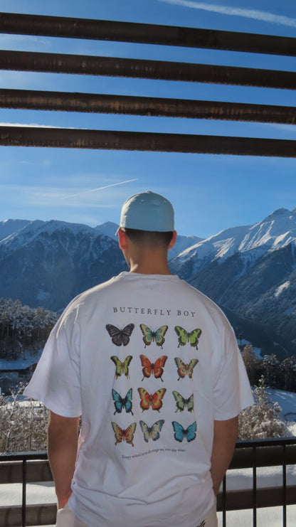 Oversize Alps T - Shirt White