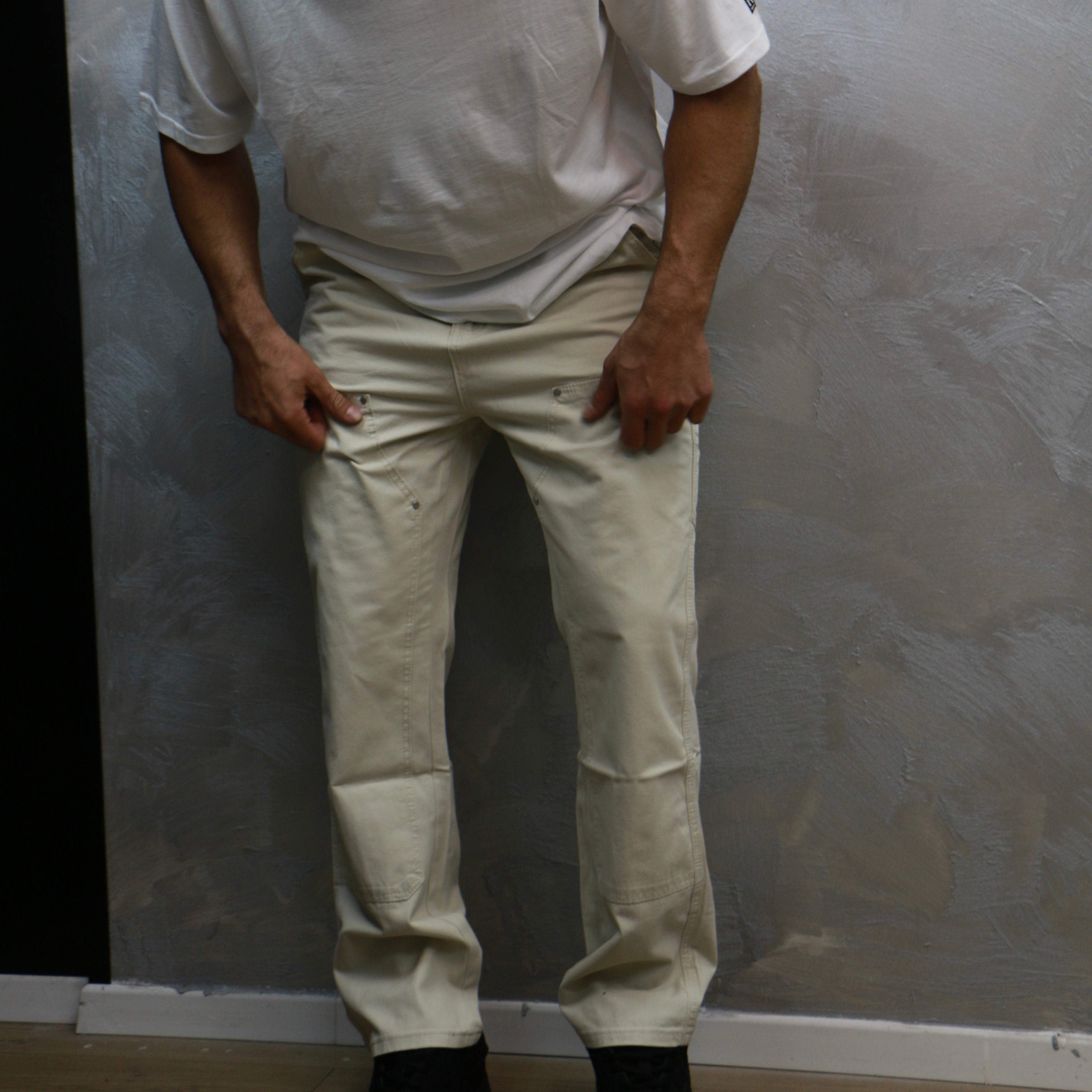 Classic Baggy Jeans Cream