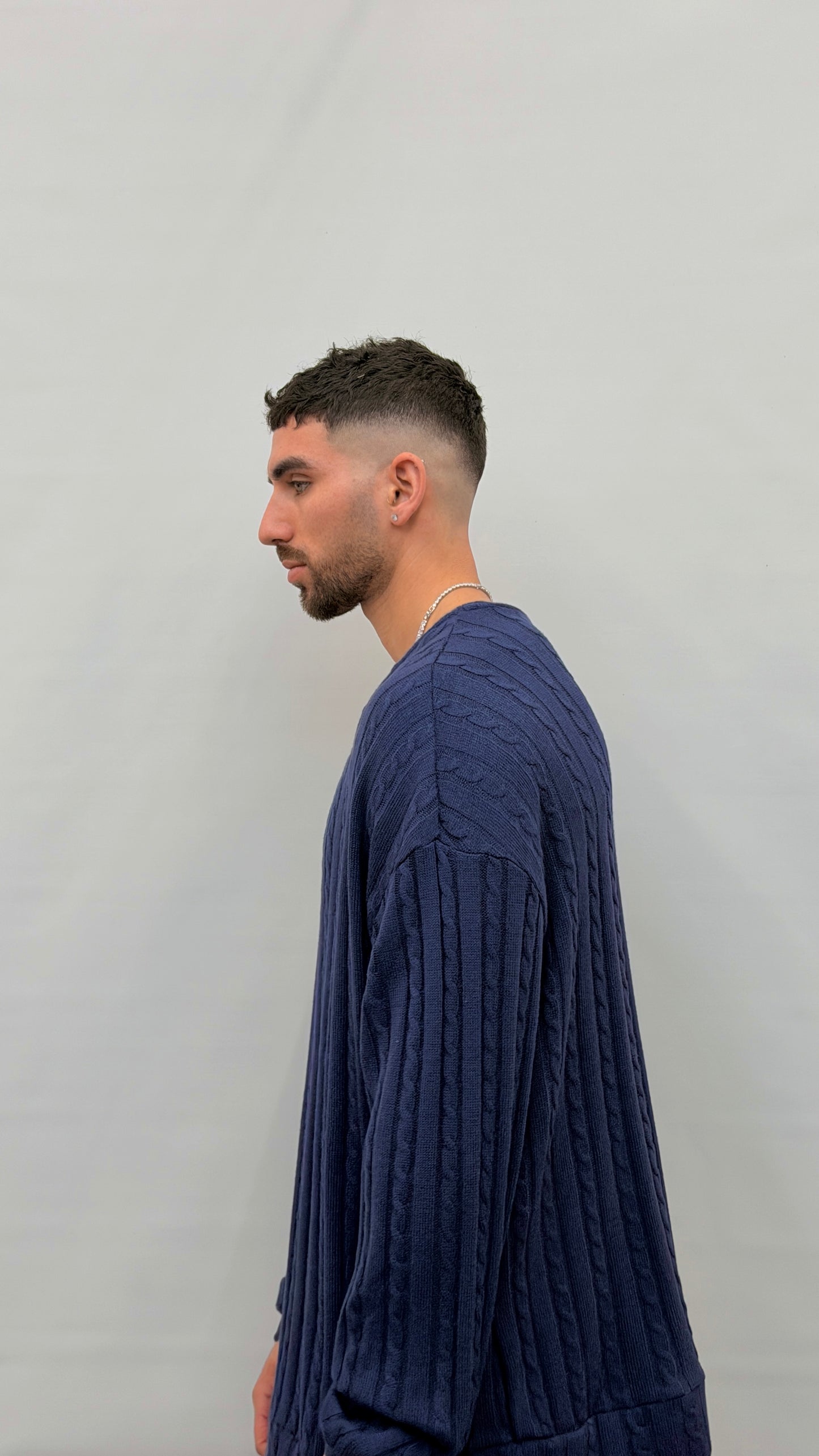 Butterfly Boy Signature Cable Knit - Blue