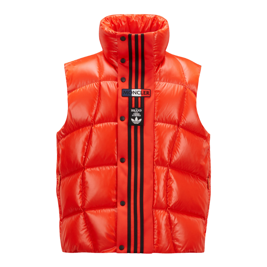 Moncler x adidas Originals Bozon Adibreak Vest - Solar Red