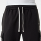 New Era Black Cargo Joggers