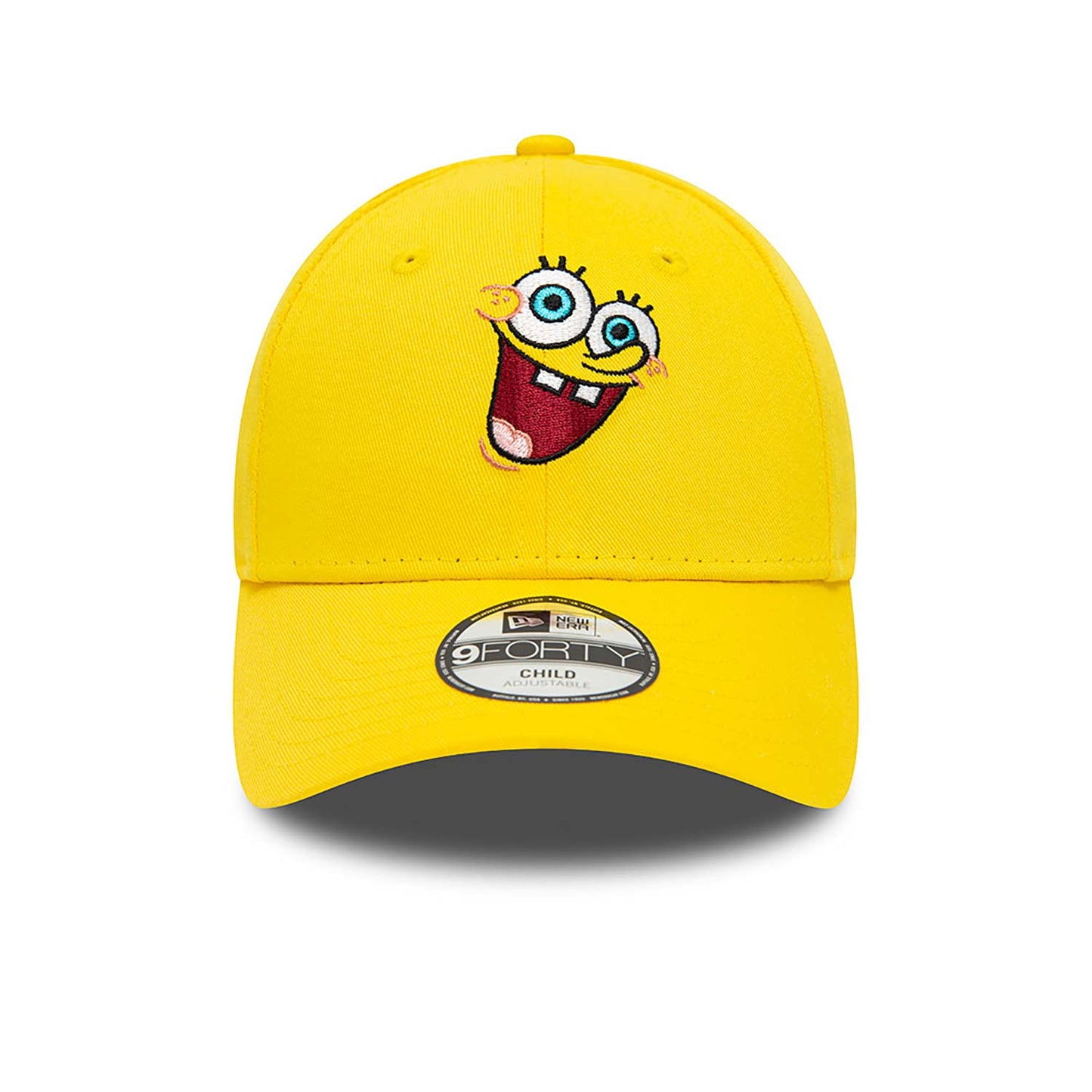 NEW ERA Spongebob Squarepants Youth Nickelodeon Yellow 9FORTY Adjustable Cap