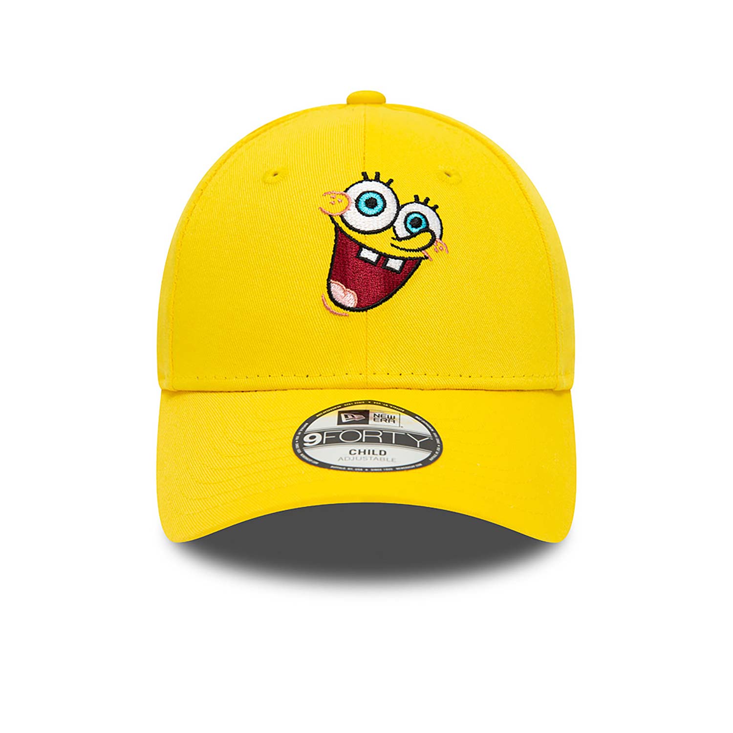 NEW ERA Spongebob Squarepants Youth Nickelodeon Yellow 9FORTY Adjustable Cap