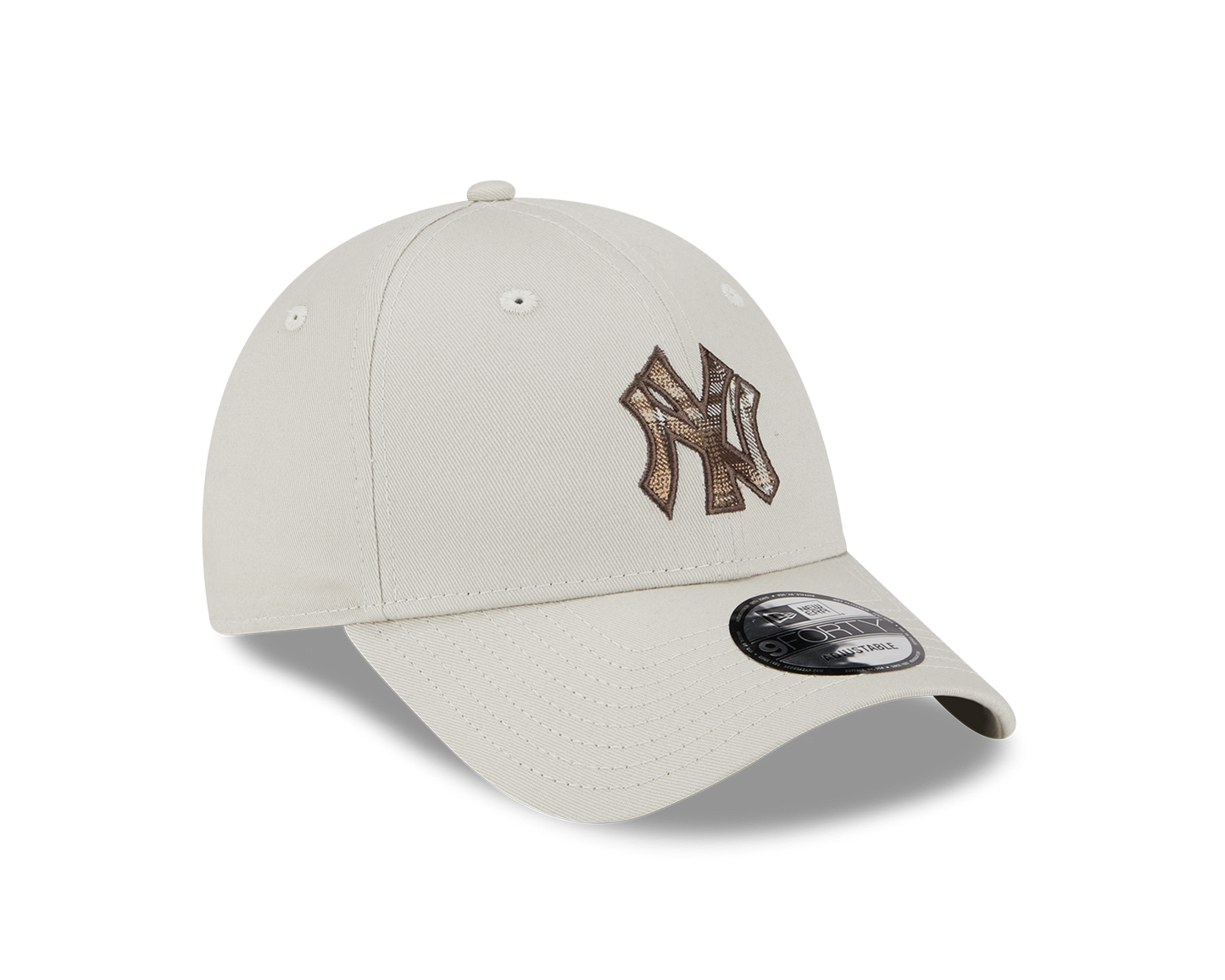 NEW ERA New York Yankees Check Infill Stone 9FORTY Adjustable Cap