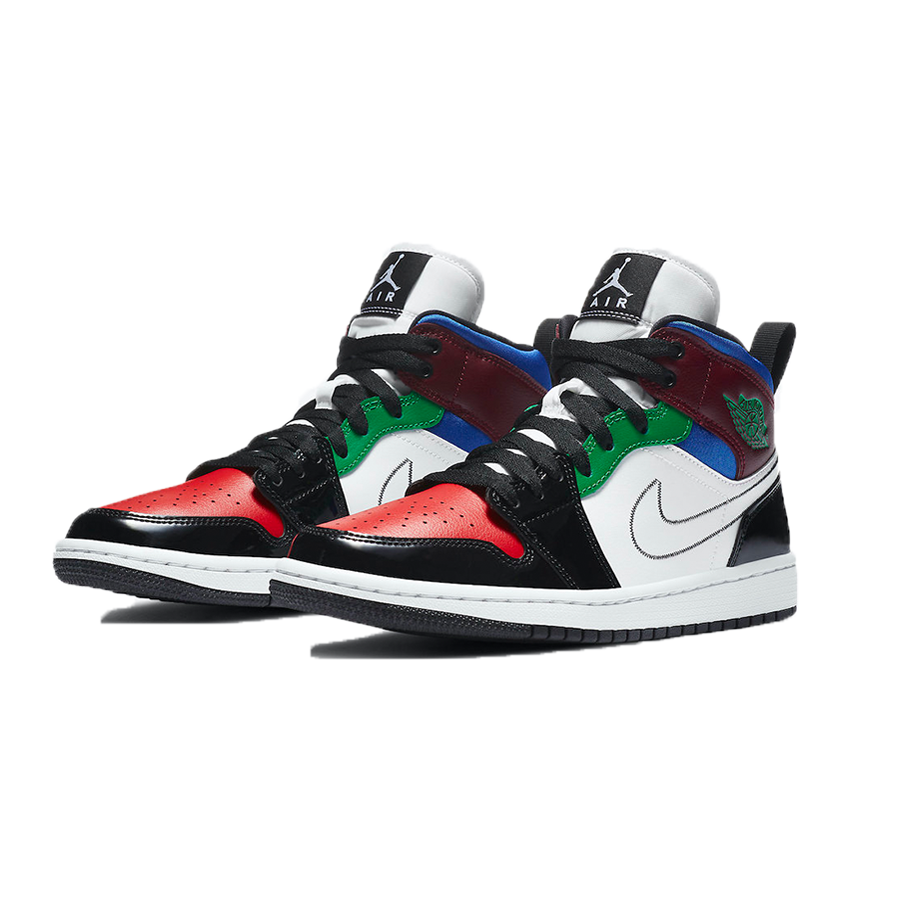 Jordan 1 mid (W) 'multi color 2.0' - Butterfly Sneakers