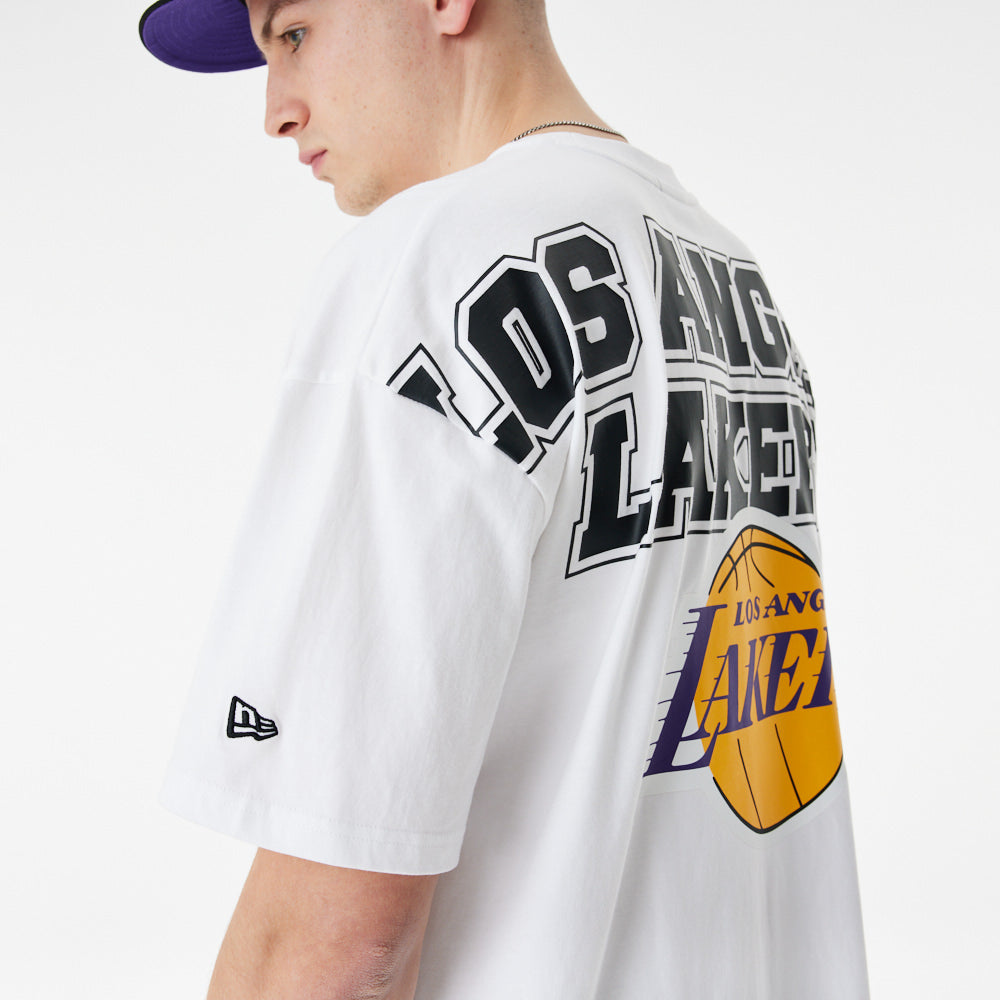 NBA LARGE GRPHC BP OS TEE LOS ANGELS LAKERS