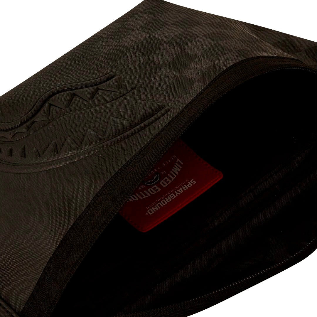 SPRITZ GREY CHECK  פאוץ'