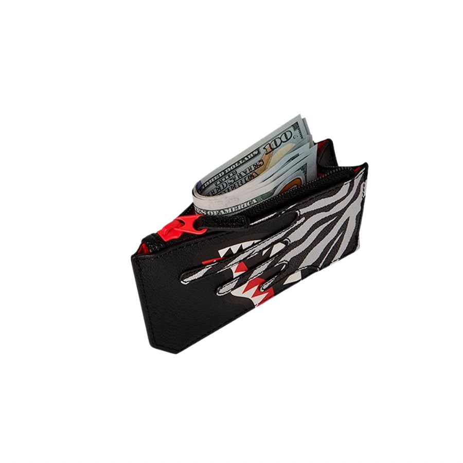 SPRAYGROUND DRIP ZEBRA WALLET