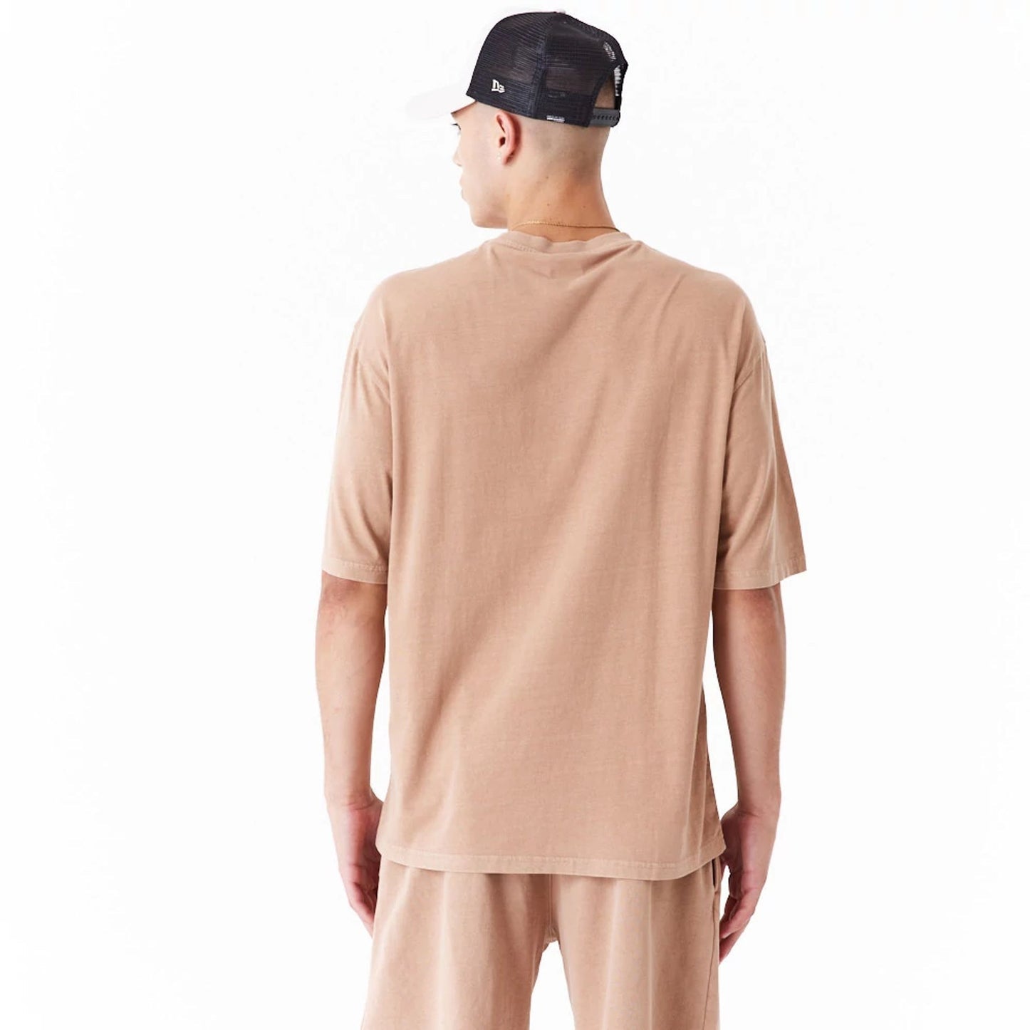 New Era Washed Orange Oversized T-Shirt