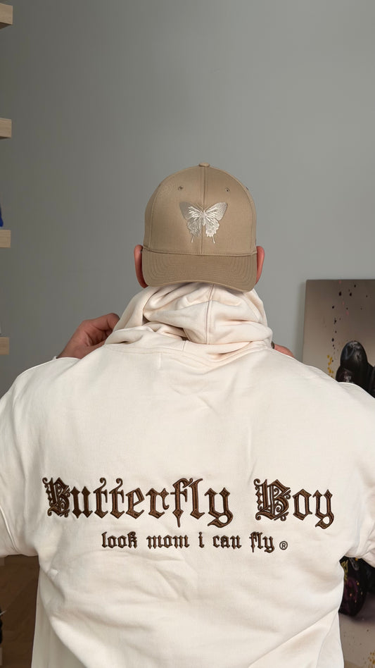 Butterfly x Flex fit Cream