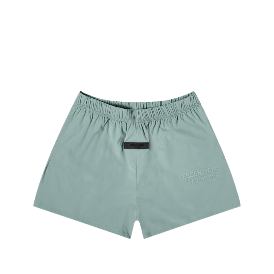 ESSENTIALS fear of god nylon shorts “sycamore”