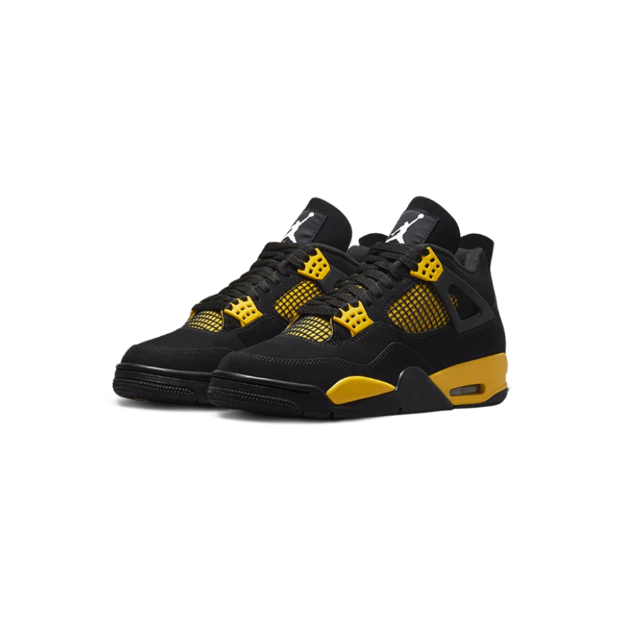 Jordan 4 Yellow thunder - Butterfly Sneakers