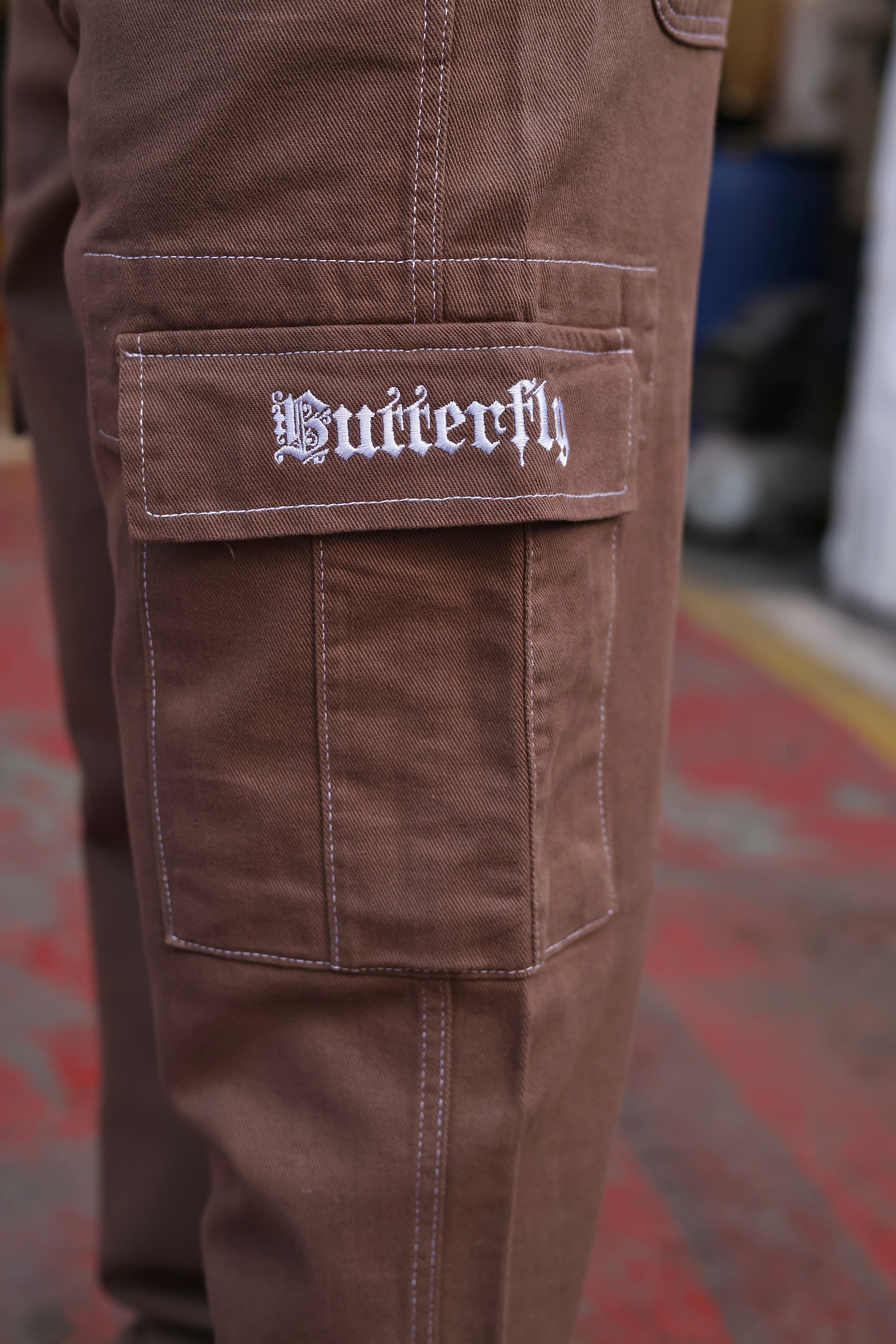 BUTTERFLY BOY CARGO JEANS