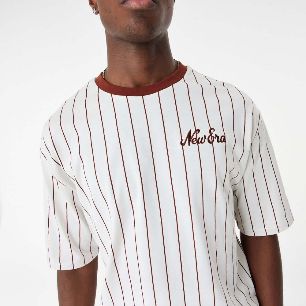 NE PINSTRIPE OS TEE NEWERA