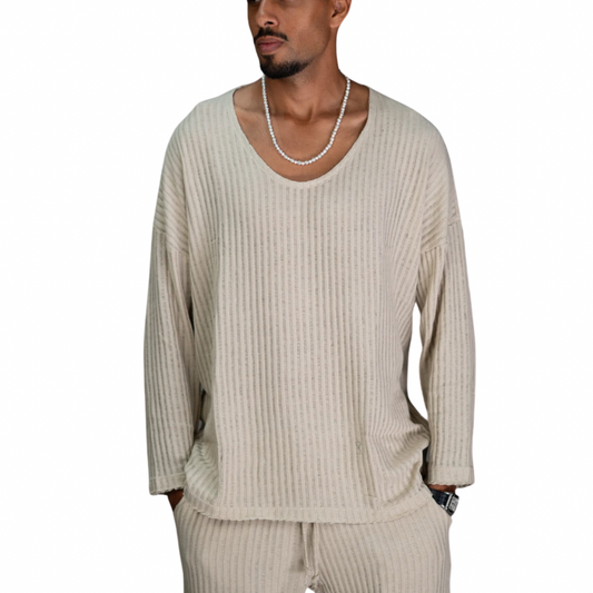Mykonos Shirt oversized - Brown