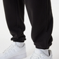 New Era Black Cargo Joggers