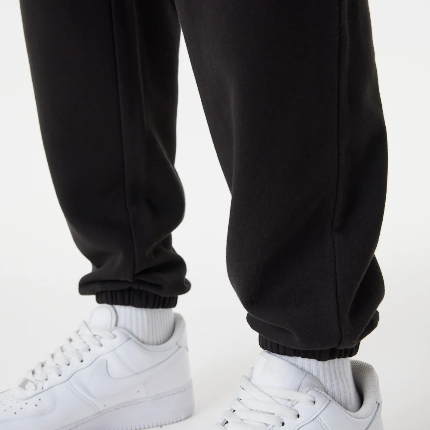 New Era Black Cargo Joggers