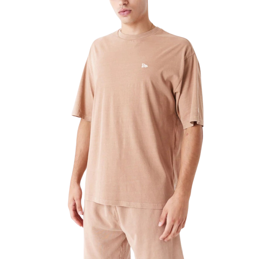 New Era Washed Orange Oversized T-Shirt