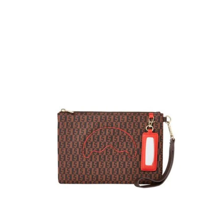 SPRAYGROUND MONEY CHECK CROSS-OVER CLUTCH