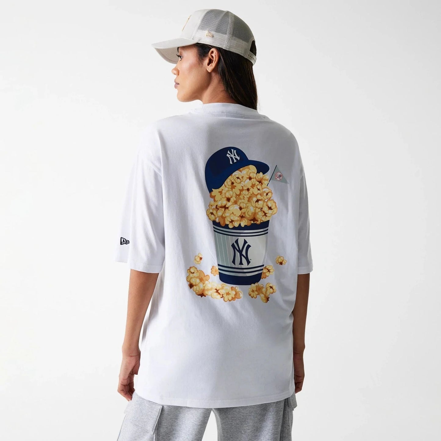 MLB POPCORN חולצת טי שירט שרוול קצר