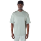 New Era Sticker Pastel Green Oversized T-Shirt