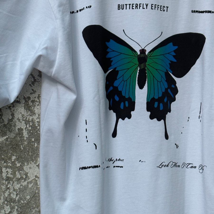 White Butterfly T-shirt