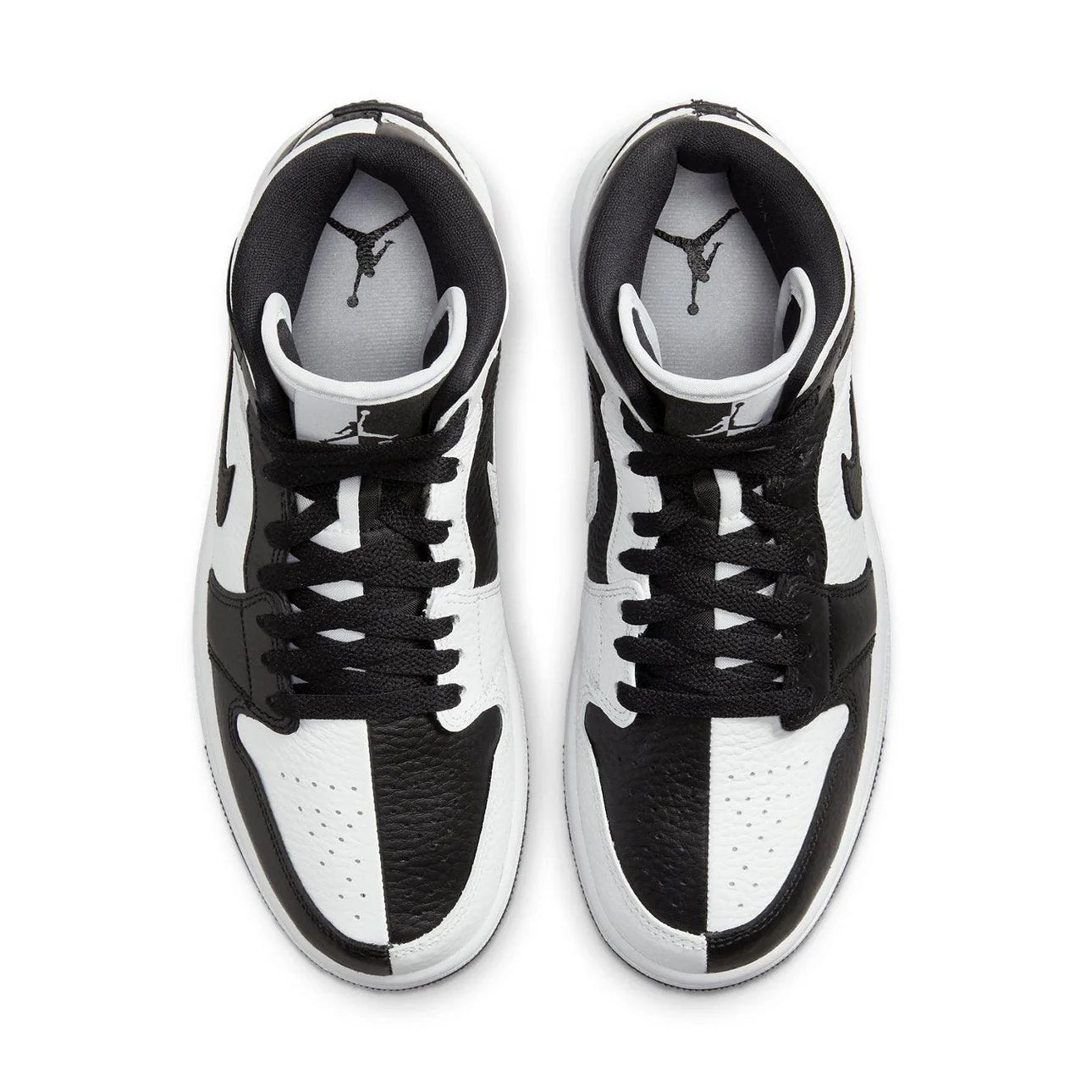 Jordan 1 Mid Split Black White