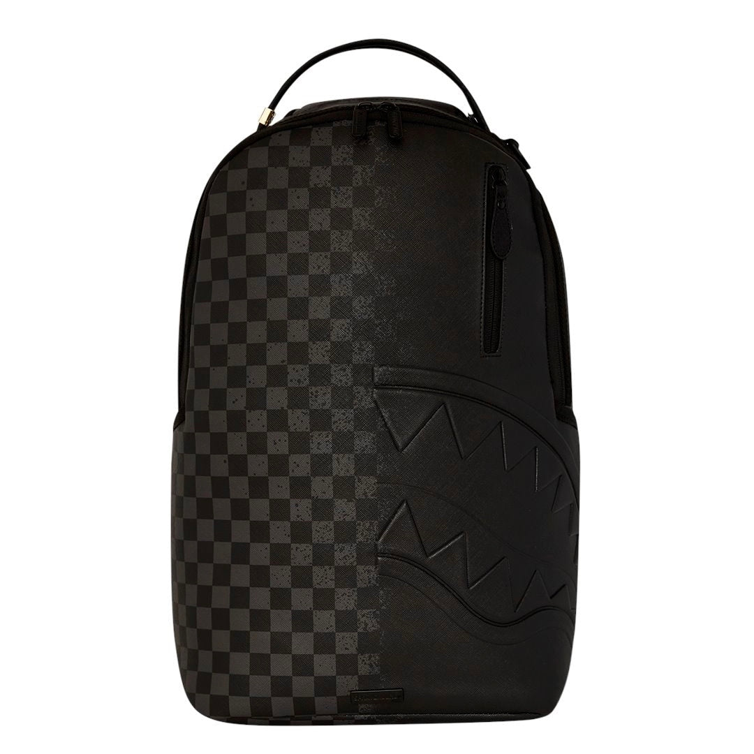 SPRAYGROUND HALF SPRITZ BLACK/GREY CHECK BACKPACK