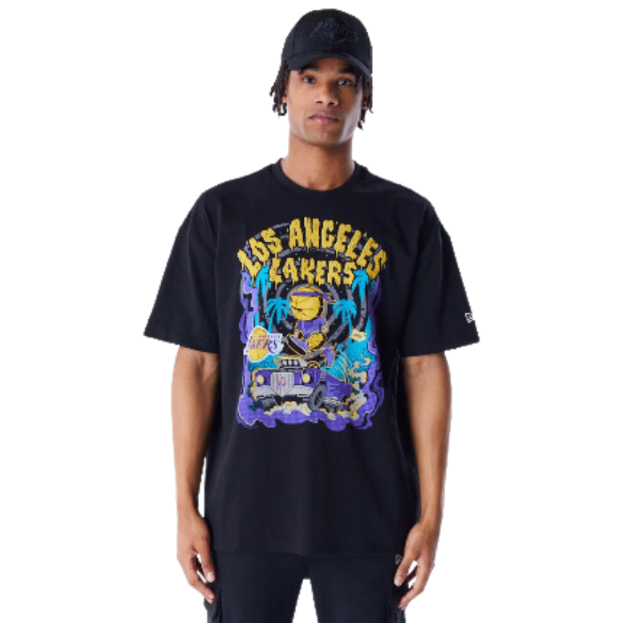 NEW ERA T-SHIRT LOS ANGELES LAKERS