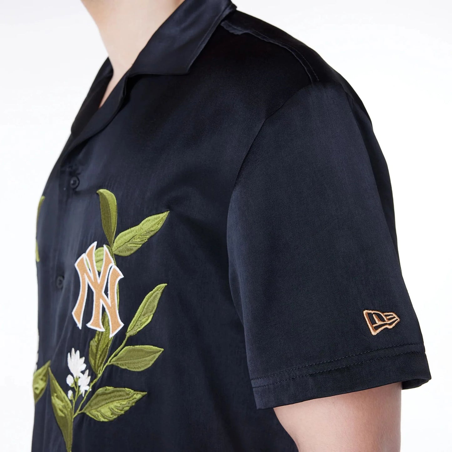 NY Yankees חולצת מכופתרת שרוול קצר