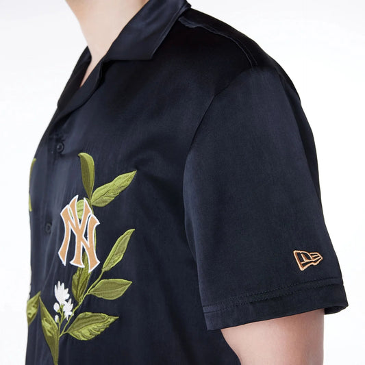 NY Yankees חולצת מכופתרת שרוול קצר