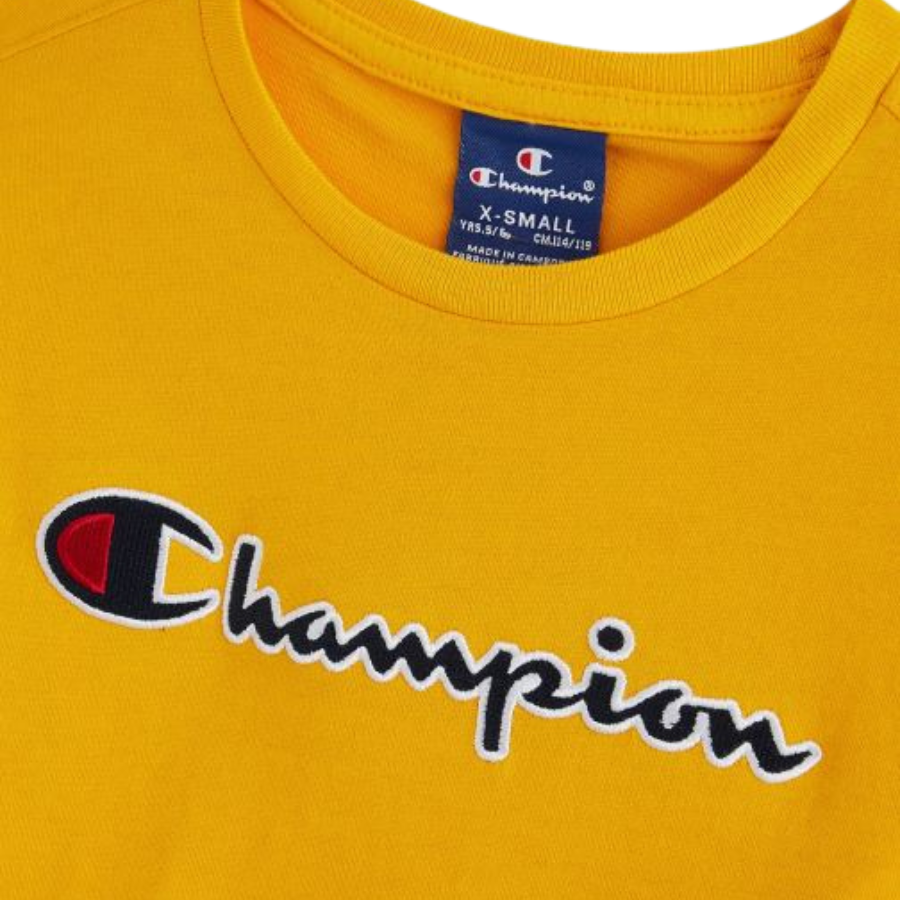 CHAMPION SCRIPT LOGO T-SHIRT