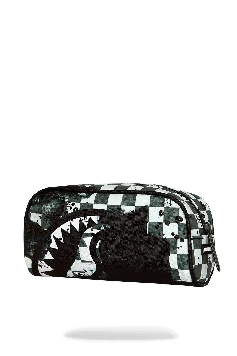 PAINTED OVER CHECK PENCIL POUCH קלמר - Butterfly Sneakers