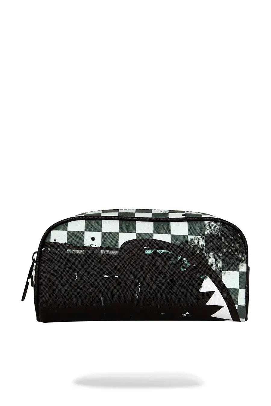 PAINTED OVER CHECK PENCIL POUCH קלמר - Butterfly Sneakers