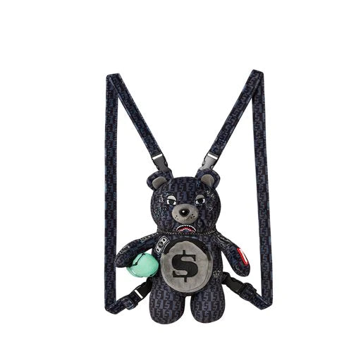 MONEY CHECK GREY MINI CUB BEAR