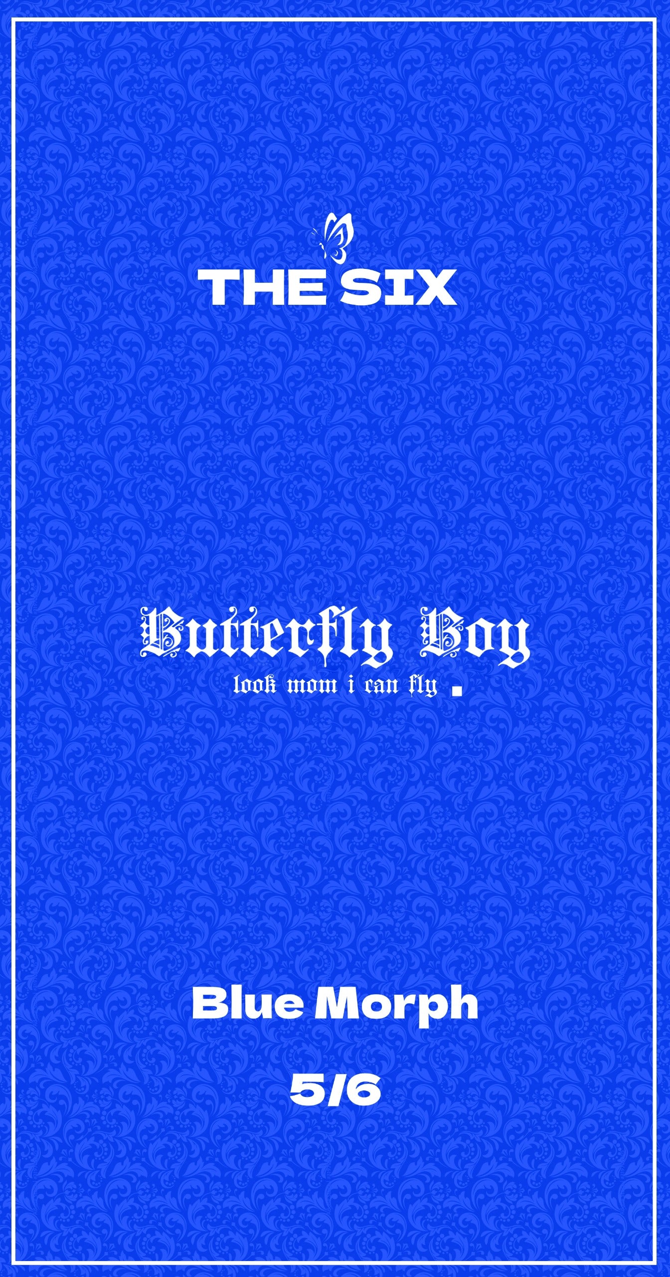 THE SIX - 5/6 - Blue Morph - T shirt